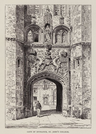 Cambridge: Giriş Kapısı, St John