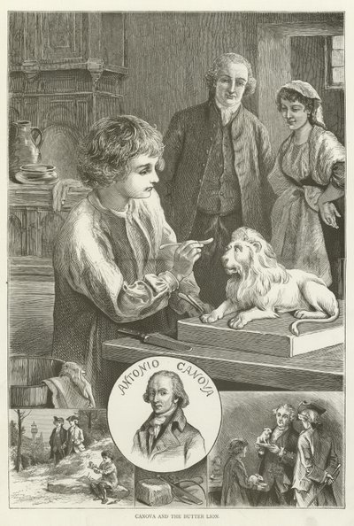 Canova ve Tereyağı Aslanı by English School
