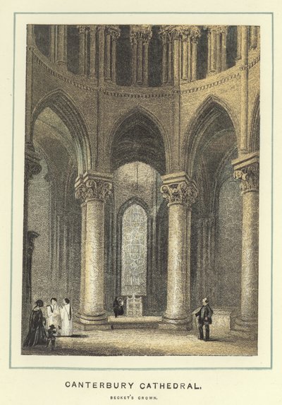 Canterbury Katedrali, Beckets Crown by English School