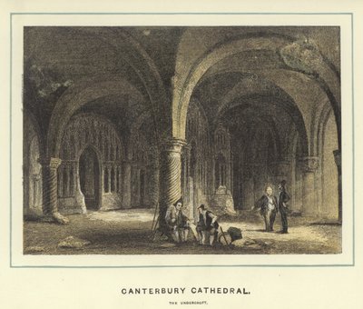 Canterbury Katedrali, yeraltı by English School
