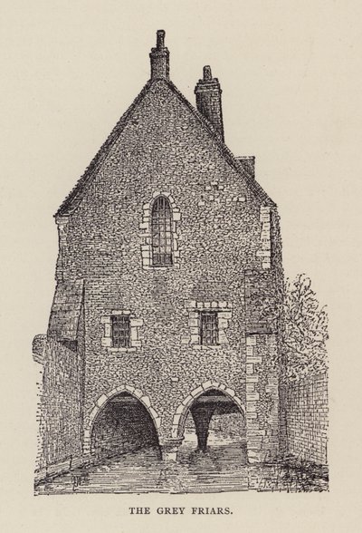 Canterbury: Gri Rahipler (lito) by English School