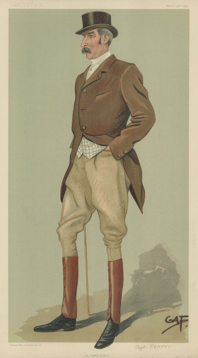 Kaptan David Longfield Beatty by English School