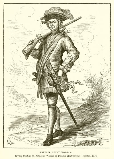 Kaptan Henry Morgan by English School