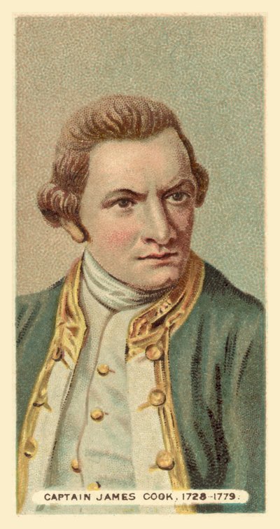 Kaptan James Cook by English School