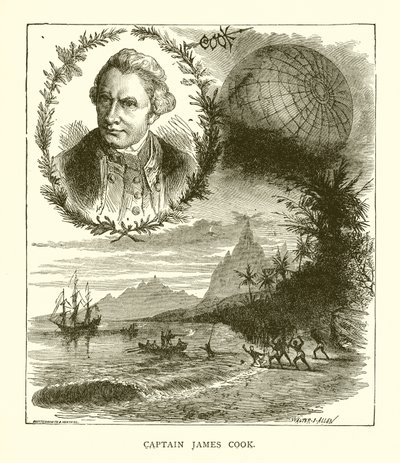 Kaptan James Cook by English School