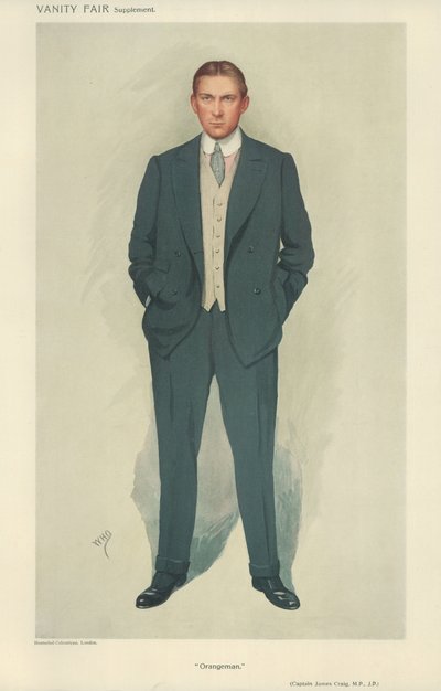 Kaptan James Craig by English School