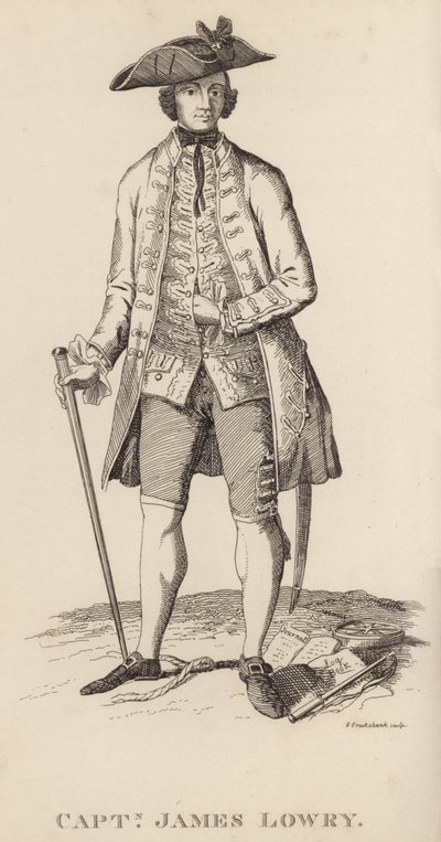 Kaptan James Lowry by English School