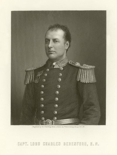 Kaptan Lord Charles Beresford by English School