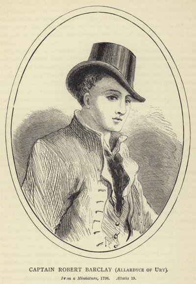 Kaptan Robert Barclay, Ury