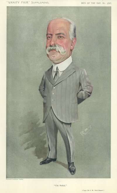 Kaptan Sir William Nott-Bower by English School