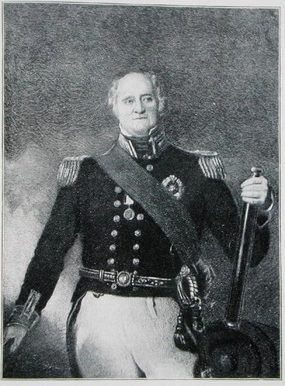 Kaptan Thomas Masterman Hardy (1769-1839) (gravür) by English School