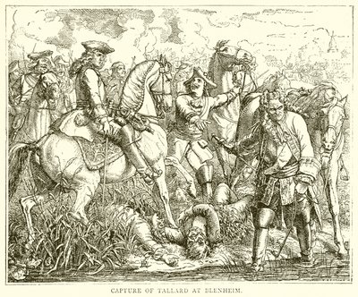 Tallard'ın Blenheim'da Yakalanması by English School