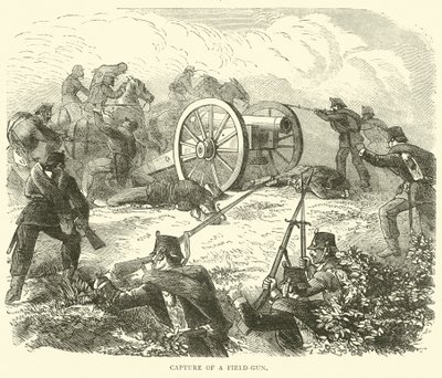 Bir tarla silahının yakalanması, Ekim 1870 by English School