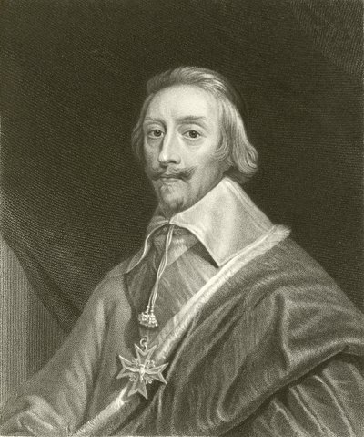 Kardinal Richelieu by English School