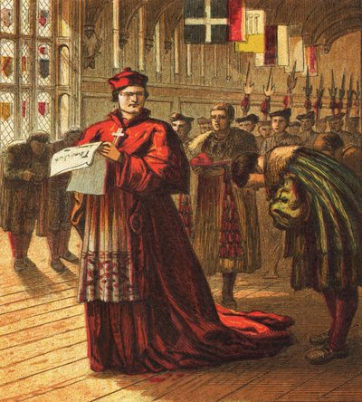 Kardinal Wolsey by English School