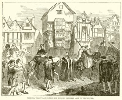 Kardinal Wolsey, Chancery Lane
