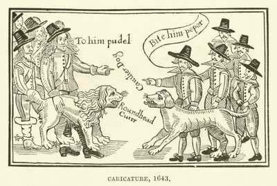 Karikatür, 1643 by English School