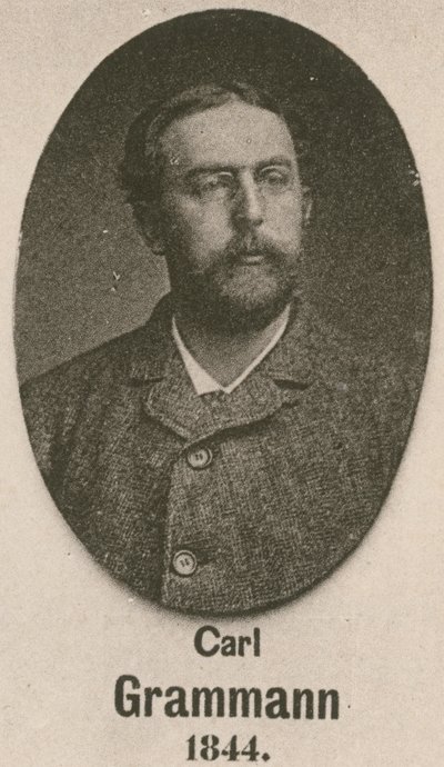 Carl Grammann (gravür) by English School