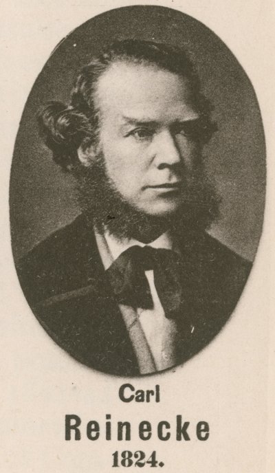 Carl Reinecke (gravür) by English School