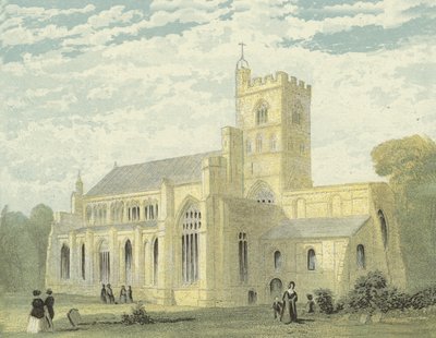 Carlisle Katedrali, Kuzey Batı Görünümü by English School
