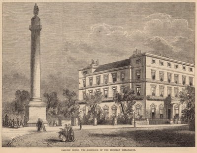 Carlton House, Prusya Büyükelçisinin ikametgahı by English School