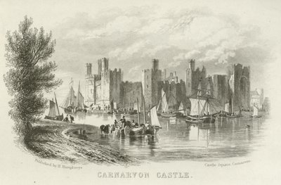 Carnarvon Kalesi, Kuzey Galler by English School