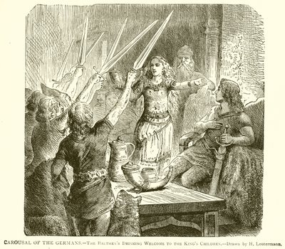 Almanların Carousel.--Balthes İçiyor Kings Çocuklarına Hoş Geldiniz by English School