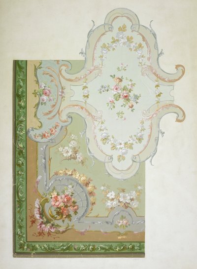 Halı tasarımı (kağıt üzerine wc) by English School