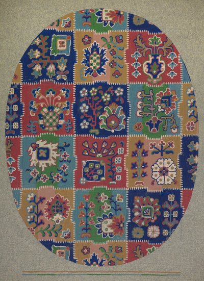 Halı tasarımı (kağıt üzerine wc) by English School