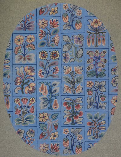 Halı tasarımı (kağıt üzerine wc) by English School