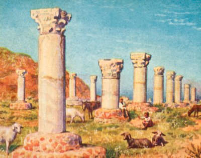 Kartaca, Aziz Cyprian Bazilikası (renkli lito) by English School