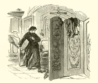 Bir tövbekarın kınanması (gravür) by English School