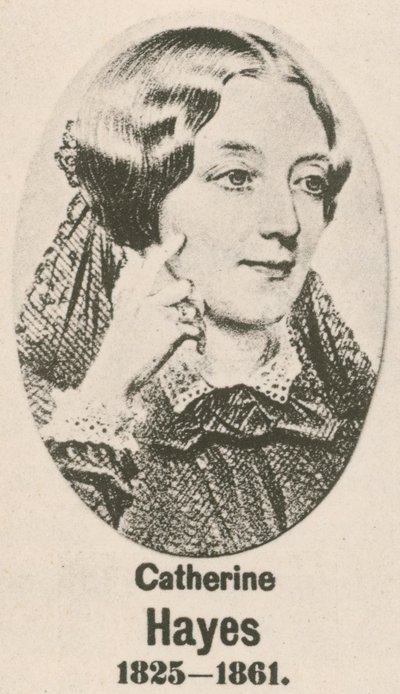 Catherine Hayes (gravür) by English School