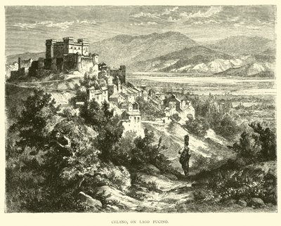 Celano, Fucino Gölü üzerinde by English School