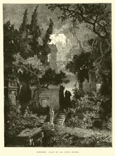 Mezarlık, Tüm Ruhların Bayramı, Napoli by English School
