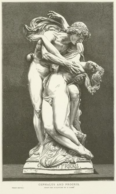 Cephalus ve Procris by English School