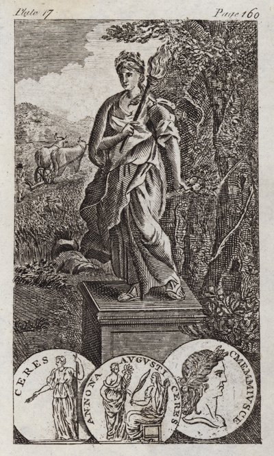 Ceres (gravür) by English School