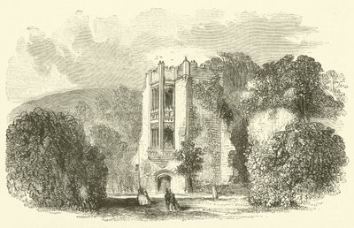 Cerne Manastırı (gravür) by English School