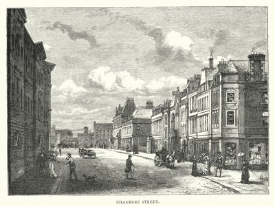 Chambers Caddesi (gravür) by English School