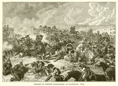Fransız süvarilerinin Waterloo