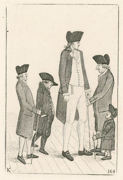 Charles Byrne, diğer adıyla OBrien the Irish Giant by English School