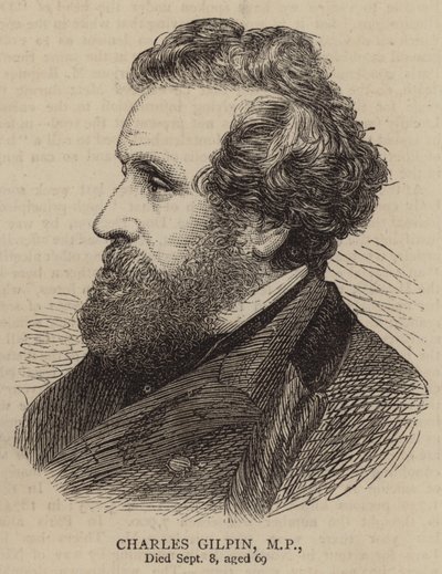Charles Gilpin, MP (gravür) by English School