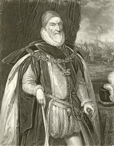 Charles Howard, Nottingham Kontu by English School