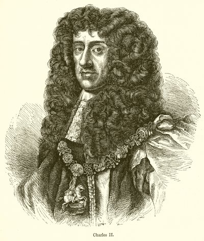 II. Charles by English School