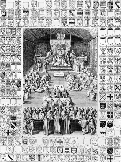 Charles I (1600-49) mu Ngoro ya Nyagasani by English School