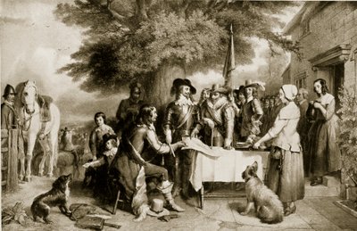 Charles I, Edgehill Muharebesi arifesinde, 22 Ekim 1642, Hutchinson