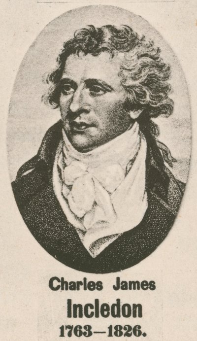 Charles James Incledon (gravür) by English School