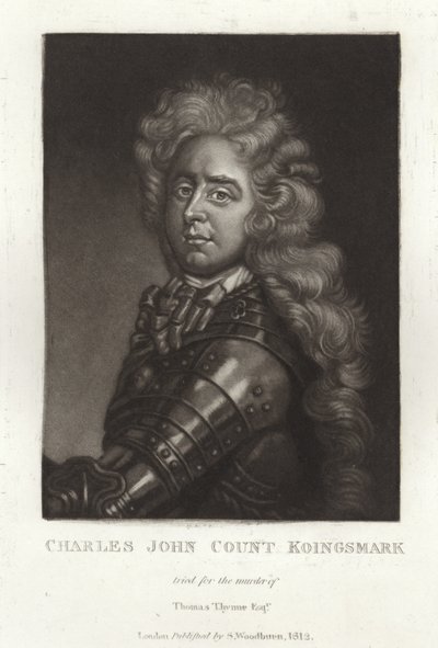 Charles John Kont Koingsmark by English School