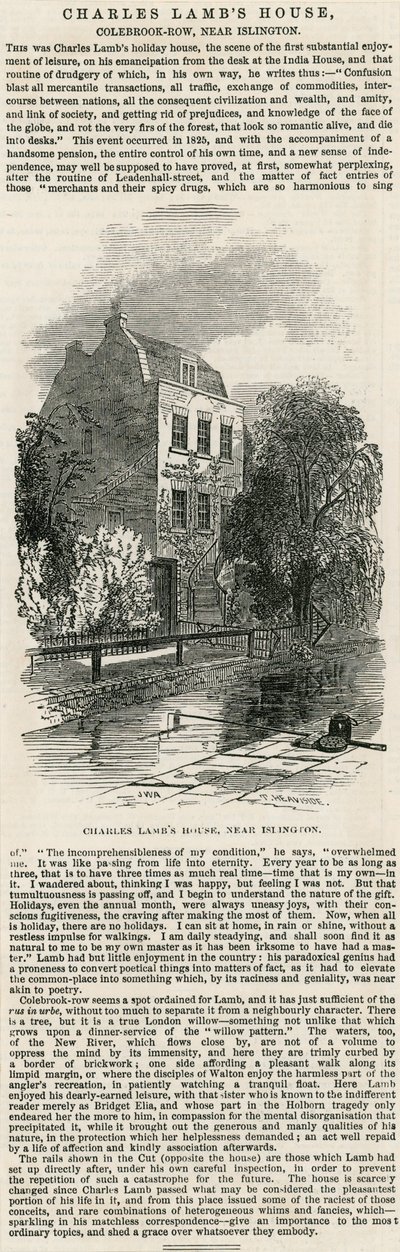 Islington yakınlarındaki Charles Kuzular Evi, by English School