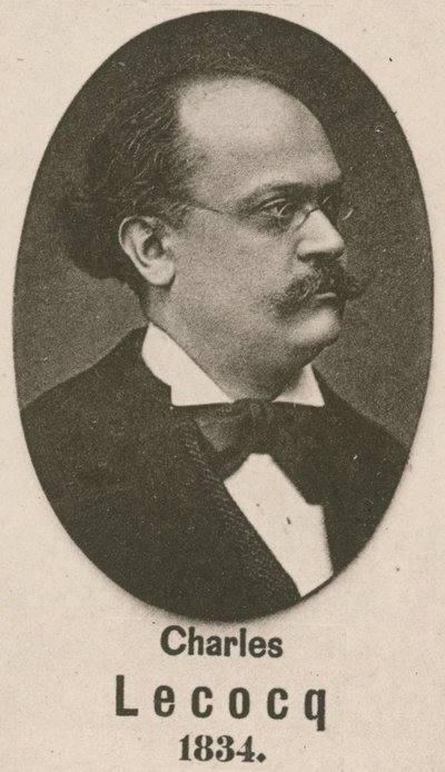 Charles Lecocq (gravür) by English School